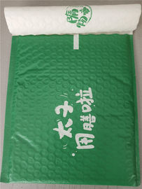 Eco Friendly Poly Bubble Mailers With Full Colors Custom Logo Printing supplier