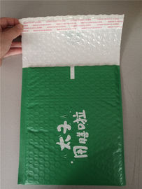 Eco Friendly Poly Bubble Mailers With Full Colors Custom Logo Printing supplier