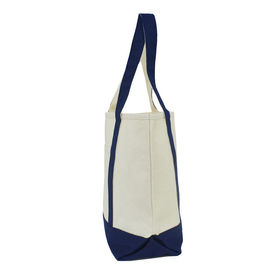 Standard Size Canvas Tote Bag Handbags Custom Printing 18x13x6 Inch supplier