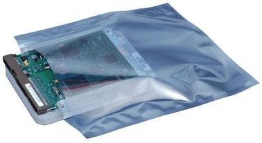 Waterproof Anti Static Bag 3x10 Inch Silver Semi Transparent Open Top supplier