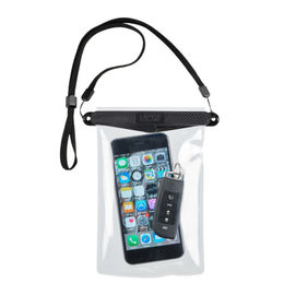 Floating Waterproof Phone Pouch , Water Resistant Pouch With Air - Filled Frame supplier