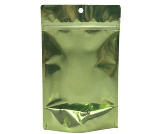 Snack Aluminium Foil Pouch , Stand Pouch Bag With Window Customized Color supplier