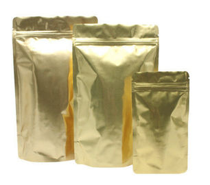 Stock Glossy Aluminum Foil Stand Up Pouch , Aluminum Food Bags Barrier Protection supplier