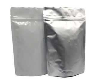 Zip Lock Resealable Aluminum Foil Bags , Foil Food Pouches For Spice / Snacks supplier