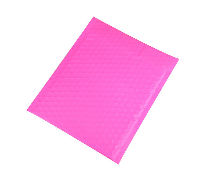 Pink Poly Bubble Mailers With Co - Extruded Polyethylene Film 165x255 B6 supplier