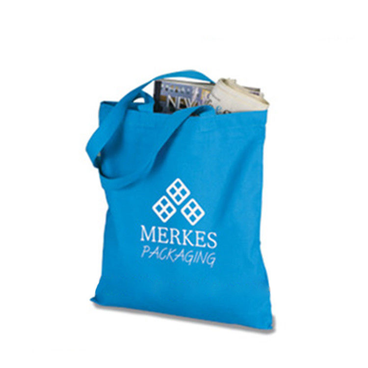 Shopping  Canvas Tote Bag Customized Logo 26x33 / 2.5x28cm With Handles supplier