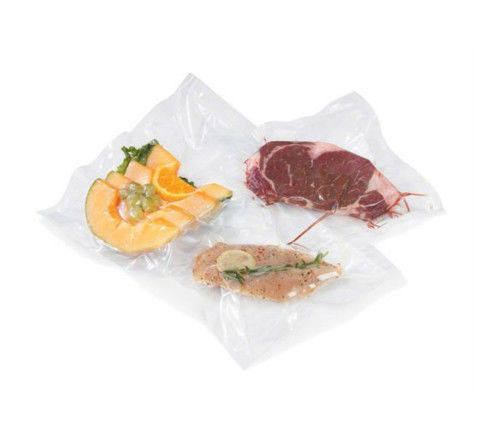 Food Vacuum Seal Bags , Three Side Seal Pouch For Poultry Food Packaging supplier