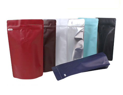Multi Colors Foil Packaging Bags , Silver Ziplock Bags High Definition Printing supplier