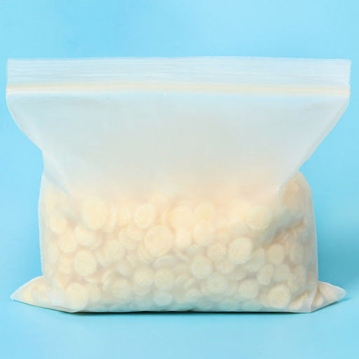 Compostable Biodegradable Ziplock Bags 50 Microns Thickness For Food Packing supplier