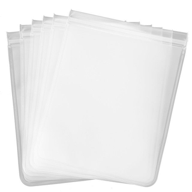 Eco - Friendly Compostable Ziplock Bags , Zip Lock Plastic Bags Customize Thickness supplier