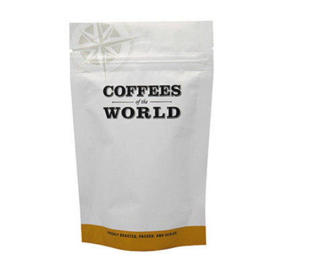 Stand Up Coffee Packaging Bags Side Gusset With Freestanding Bag Format supplier