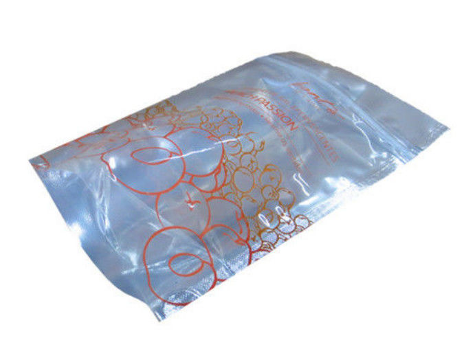 Zipper Top Transparent Polythene Bags , Pvc Packaging Bag Moisture Proof supplier