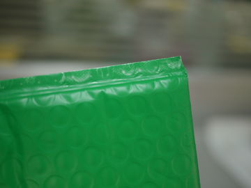 Green Poly Bubble Mailers Heat Insulation Bubble Thickness 40~200gsm