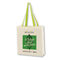 Promotion Custom Printed Cotton Bags 38x42cm With Colored Handles