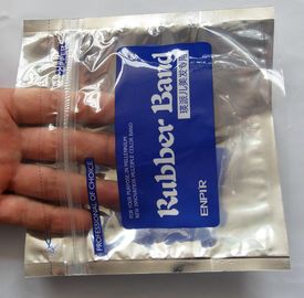 Waterproof Foil Ziplock Bags Customized Size 2 Colors Gravure Printing