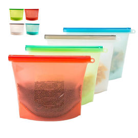 Transparent PVC Reusable Ziplock Bags 0.25mm Thickness For Cosmetic Packing