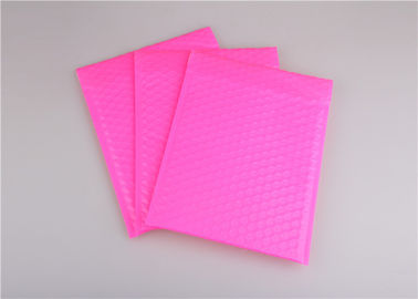 Poly Pink Bubble Mailers Bags , Bubble Mailing Envelopes Colorful For Packaging